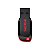 Pendrive Sandisk Cruzer Blade Z50 SDCZ50-128G - 128GB - Preto e Vermelho - Imagem 1