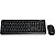 Teclado e Mouse Sem Fio Satellite AK-725G Preto - Imagem 1
