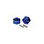 Traxxas Ac Azul Hex Hub de Alumínio 12MM (2) 1654X - Imagem 1