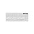 Teclado Mtek KWB-2670W sem fio branco português - Imagem 1
