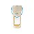 Mini Liquidificador Portátil Satellite A-P275 70W 380ML - Bege/Azul - Imagem 1
