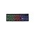 Teclado Gamer Marvo Soldat K603 Rainbow USB Inglês - Preto - Imagem 1