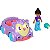 Miniaturas Polly Pocket com Veículo Mattel - HKV55-HKV58 - Imagem 1