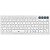 Teclado Wireless Mtek KWB-2670 - Branco - Imagem 1