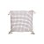 Travesseiro com Enchimento 45X45Cm Cinza com Branco - Imagem 1