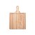 Tábua de Corte com Alça de Bambu 28CM - Imagem 1