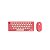 Teclado Satellite + Mouse AK-6062G 2.4GHz Sem Fio - Vermelho - Imagem 1