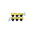 Patinho de Pouso MR25 Amarelo M425008XET - Imagem 1