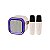 Microfone Midi Pro MDP005 6 Watts com Bluetooth/Auxiliar/Micro SD + 2 Microfones - Imagem 1