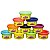 Massa de modelar Hasbro Play-Doh Pack com 10 Potes 22037 - Imagem 1