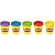 Massa de Modelar Play-Doh Volta às Aulas Hasbro - F7368 (5 Potes) - Imagem 1