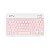 Teclado Sem Fio FTX FTXB09 - Rosa - Imagem 1