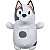 Peluche Squishmallow Abraço Bluey Muffin Jazwares - SQBL00019 - Imagem 1