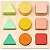 Jogo Classificador de Cores e Formas Hi Pando - HP007 (8 Peças) - Imagem 1