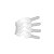 Película para Viseira MT Helmets Tear-Off MX-Pro II-III - 10 Peças - Imagem 1