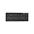 Teclado Mtek KWB-2670B Português Sem Fio Preto - Imagem 1