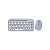 Teclado FTX Wireless/Bluetooth + Mouse FTXGK01 Português - Lilás - Imagem 1