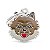 Placa de identificação MyFamily Friends Cão Pomerânia MF77 - Imagem 1