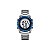 Relógio Masculino Digital Skmei 2145 Fibra Azul Prateado - Imagem 1