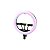 Ring Light Satellite A-MK360J - 14 Polegadas - RGB - Preto - Imagem 1