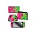 Adesivo para Nintendo Switch Splatoon 2 Pink VS Green 022187 com 3 Adesivos - Imagem 1