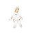 Boneco Decorativo de Natal Papai Noel Sentado 30cm - Imagem 1