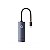 Adaptador Baseus USB-C para Ethernet RJ45 - Cinza (WKQX000313) - Imagem 1