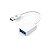 Adaptador USB-C HP DHC-TC105 0.15M Tipo-C A Otg - Branco - Imagem 1