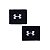 Munhequeira Under Armour Unisex 1276991-001 Preto - Imagem 1
