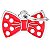 Placa de identificación MyFamily Charms MyFamily Charms CH08RED - Vermelho - Imagem 1