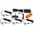 Sensor de Estacionamiento Motor One M1 CRS6100-S028 Chrome Universal (4 piezas) - Imagem 1