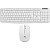 Teclado e Mouse Wireless Mtek KM-5239 - Branco - Imagem 1