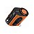 Mini Ventilador G-Tide FW02 5 Pás Recarregável - Laranja/Preto - Imagem 1