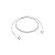 Cabo Apple USB-C MW493ZM/A 1M - Imagem 1