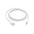 Cabo Apple Lightning para USB MXLY2ZM/A, 1M, Branco - Imagem 1
