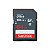 Cartão de Memória SD Sandisk Ultra 64GB 100MBS - SDSDUNR-064G-GN3IN - Imagem 1