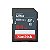 Cartão de Memória SD Sandisk Ultra 100 MB/s C10 64 GB (SDSDUNR-064G-GN3IN) - Imagem 1