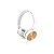 Fone de Ouvido HP DHH-1206 3.5MM - Branco/Dourado - Imagem 1