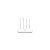 Roteador Xiaomi R4AC DVB4230GL Banda Dupla / 2.4GHZ / 5GHZ/ 2LAN / 1WAN / 1200MBPS / 4 Antenas - Branco - Imagem 1