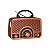 Rádio Portátil Megastar RX2154BTG 600 Watts com Bluetooth Bivolt - Marrom/Rosa - Imagem 1