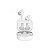 Fone de Ouvido QCY T13 True Earbuds / Bluetooth - Branco (BH20T13A) - Imagem 1