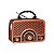Rádio Portátil Mega Star RX2154BTP AM/FM Bluetooth - Marrom/Rose Gold - Imagem 1