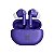 Fone de Ouvido Klip Xtreme Buds-Fi KTE-015PR Bluetooth - Roxo - Imagem 1