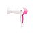 Secador de Cabelo Rápido 2000W Branco/Rosa - Imagem 1