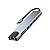 Hub USB-C 8 Em 1 USB/ USB-C/ HDMI/ SD/ TF/ RJ45 1000MBPS - Cinza - Imagem 1