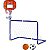 Jogo de Basquete e Futebol para Porta - PL46 - Imagem 1