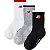 Meias Kids New Balance LAS49163AS1 - 3 Pares - Imagem 1