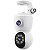Câmera de Segurança Satellite A-CAM8001D 4MP Wifi com Suporte - Branca - Imagem 1