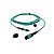 Cabo Patch Fiber Óptico MPO-MPO-MM-5M Modelo Fêmea OM3 50/125 5M - Imagem 1