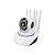 Câmera de Segurança IP WiFi Câmera Inteligente IP-08 - 4MP - 5 Antenas - 355° - Branco - Imagem 1
